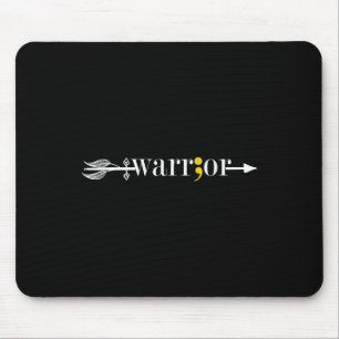 Mousepad Semicolon maio Saúde Mental Contorno Mês