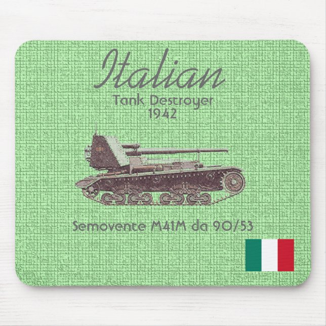Mousepad SEMOVENTE M41M, Italiano (Frente)
