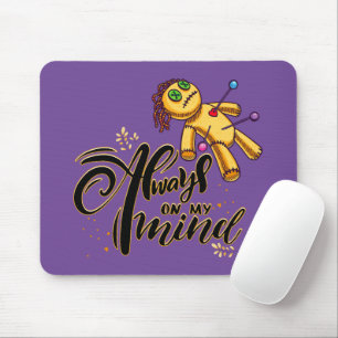 Mousepad Sempre na minha mente Dia de as Bruxas engraçado V