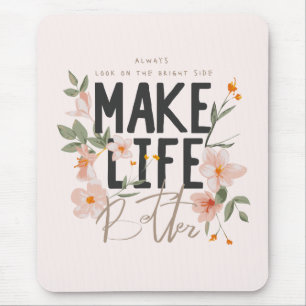 Mousepad Sempre olhe para o lado direito