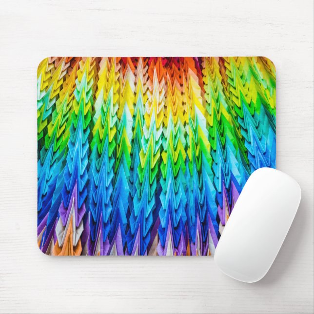 Mousepad Senbazuru ou mil gruas origami (Com mouse)