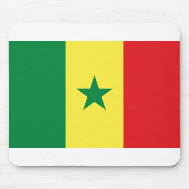 Mousepad Senegal Flag (Frente)