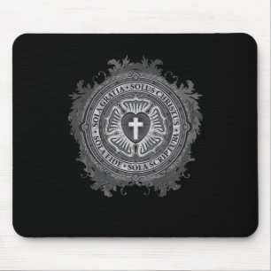 Mousepad "Senhor cristão CRISTÃO de Jesus do rosa de Luth