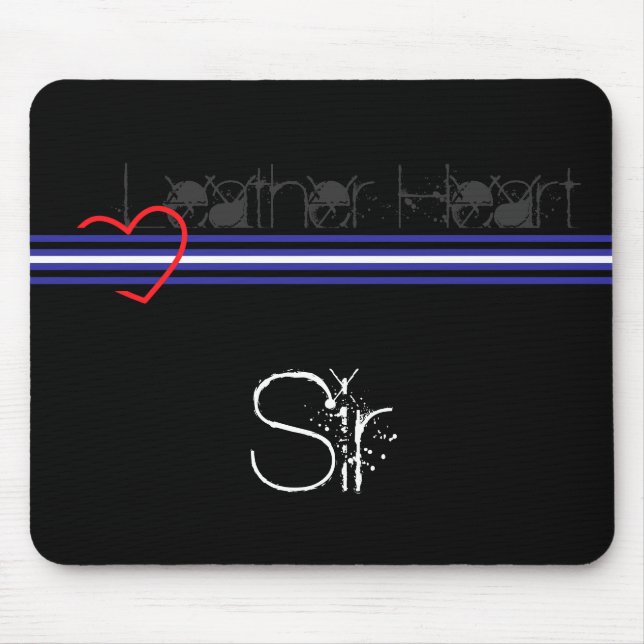 Mousepad Senhor de couro (Frente)