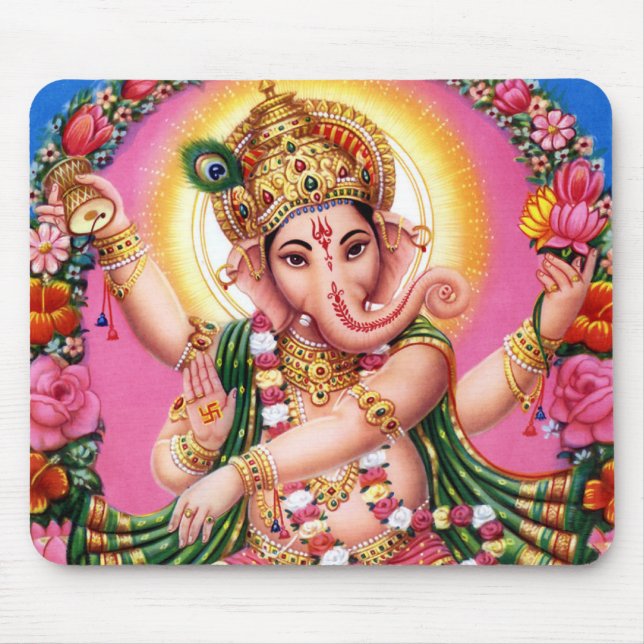 Mousepad Senhor Ganesha da dança (Frente)
