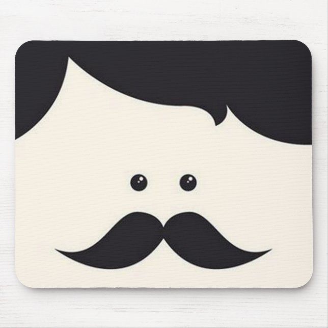 Mousepad Senhor Moustache! (Frente)