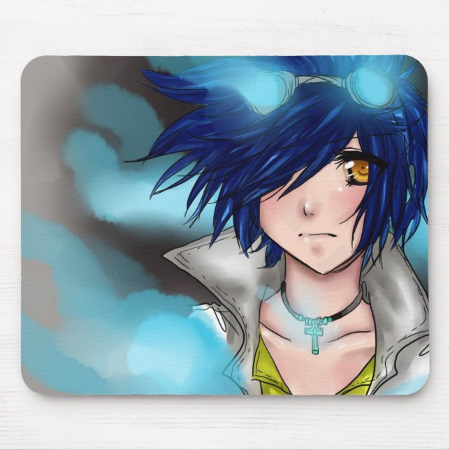 Mousepad Senhora Azul (Frente)