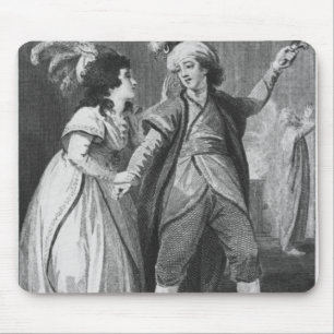 Mousepad Senhora Brunton e Sr. Holman como Palmira e