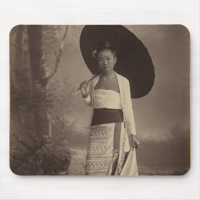 Mousepad Senhora Burmese (Frente)