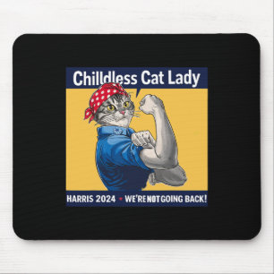 Mousepad Senhora de Gato Infantil Não vamos voltar para Kam