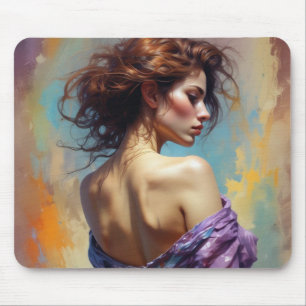 Mousepad Senhora Elegante