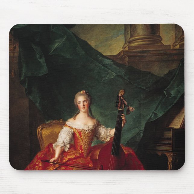 Mousepad Senhora Henriette de France na corte (Frente)