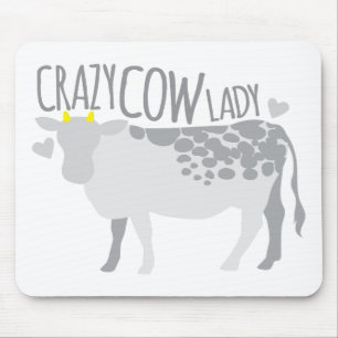 Mousepad Senhora louca da vaca
