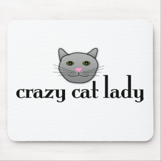 Mousepad Senhora louca do gato
