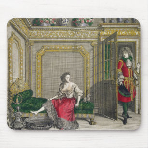 Mousepad Senhora que undressing para o banho, c.1688-90