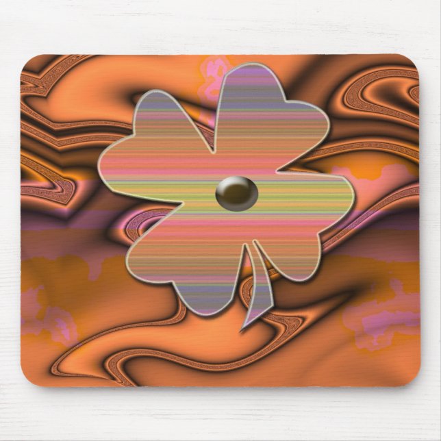 Mousepad "Senhorita 60s flower power " * (Frente)