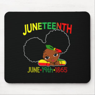 Mousepad Senhorita Celebração 19 de junho de 1865 Junho Bla