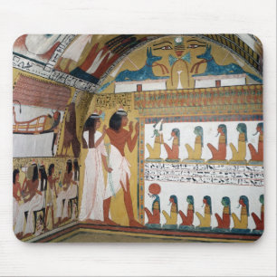 Mousepad Sennedjem e seu enfrentar da esposa NAO