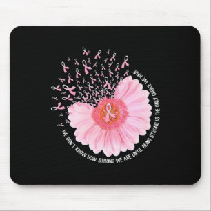 Mousepad Sensação do Cancer Rosa de girassol Mulheres Warri