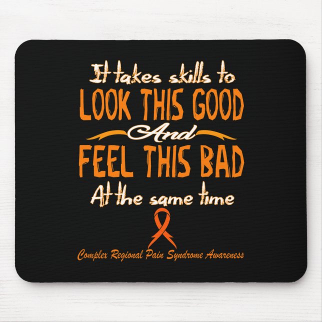 Mousepad sensibilidade à síndrome de dor regional complexa  (Frente)