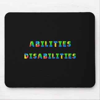 Mousepad Sensibilização Autismo - As capacidades superam as
