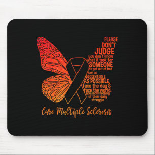 Mousepad Sensibilização Borboleta Sclerose Múltipla Sensibi