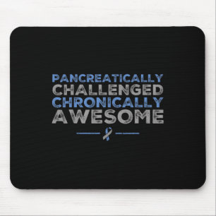 Mousepad Sensibilização Diabetes Divertida - Pâncreas diabé