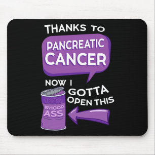 Mousepad Sensibilização do câncer de pâncreas Adenocarcinom