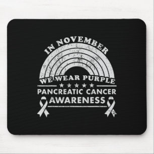 Mousepad Sensibilização do câncer de pâncreas Novembro Vest