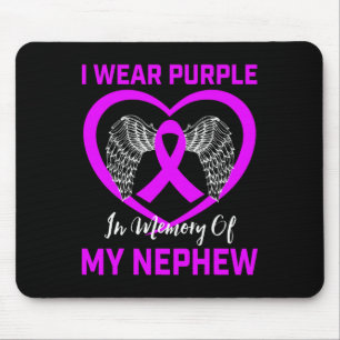 Mousepad Sensibilização do Câncer de pâncreas Púrpura do Bl