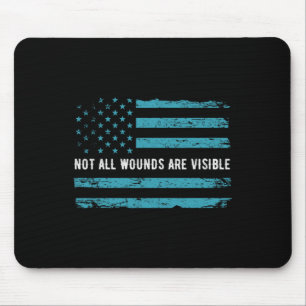 Mousepad Sensibilização Do Ptsd Para O Sinalizador Nos Em T