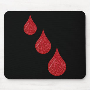 Mousepad Sensibilização dos canceres sanguíneos de Canceres