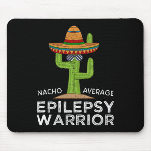 Mousepad Sensibilização Engraçada Guerreira Epilepsia