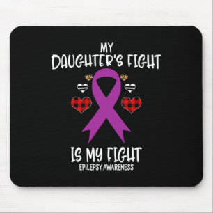 Mousepad Sensibilização Epilepsia A Luta da Minha Filha É A