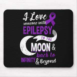 Mousepad Sensibilização Epilepsia - Filho Amor Filha Pai Mã