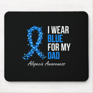 Mousepad Sensibilização Eu Visto Azul Para Minha Costela Az