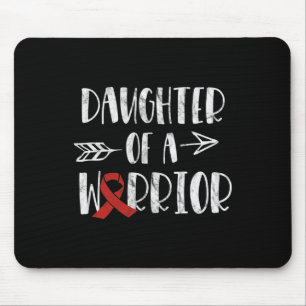 Mousepad Sensibilização Filha De Um Cura Cardíaca Guerreiro