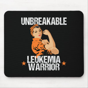 Mousepad Sensibilização Guerreiro Inseparável Fita Laranja