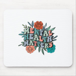 Mousepad Sensibilização Mental Problemas de Saúde Mental Gr