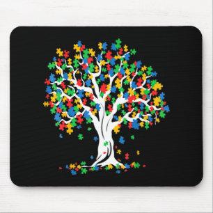 Mousepad Sensibilização para a Árvore da Vida Autismo Mês D