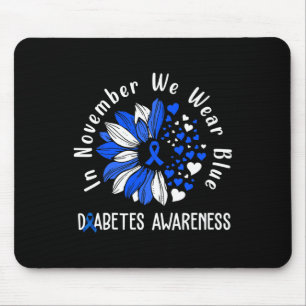 Mousepad Sensibilização para a diabetes em novembro Vestimo