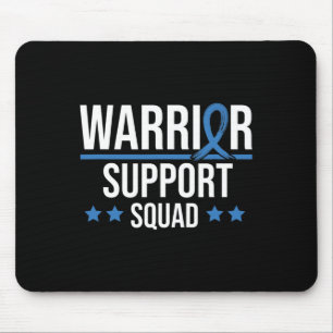 Mousepad Sensibilização para a diabetes no quadrado de supo