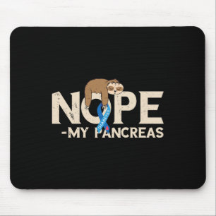 Mousepad Sensibilização para a Diabetes Pâncreas Não Minha 