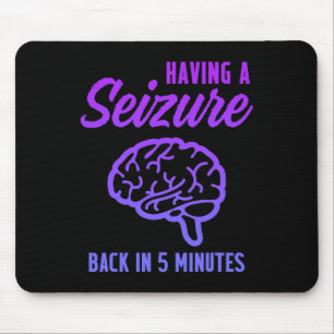 Mousepad Sensibilização para a epilepsia com ataques epilép