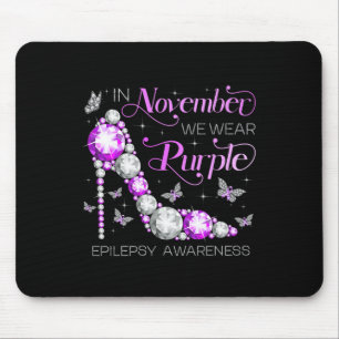 Mousepad Sensibilização para a Epilepsia Em Novembro Vestim