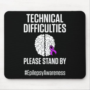 Mousepad Sensibilização para a Epilepsia Guerreiro Epilépti