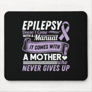 Mousepad Sensibilização para a epilepsia Mamãe não vem com