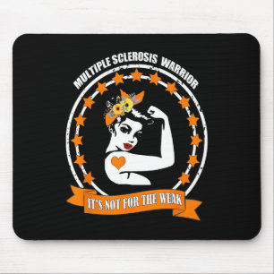 Mousepad Sensibilização para a esclerose Senhora Guerreira