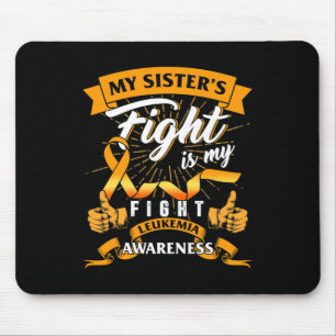 Mousepad Sensibilização para a Leucemia A luta da minha irm