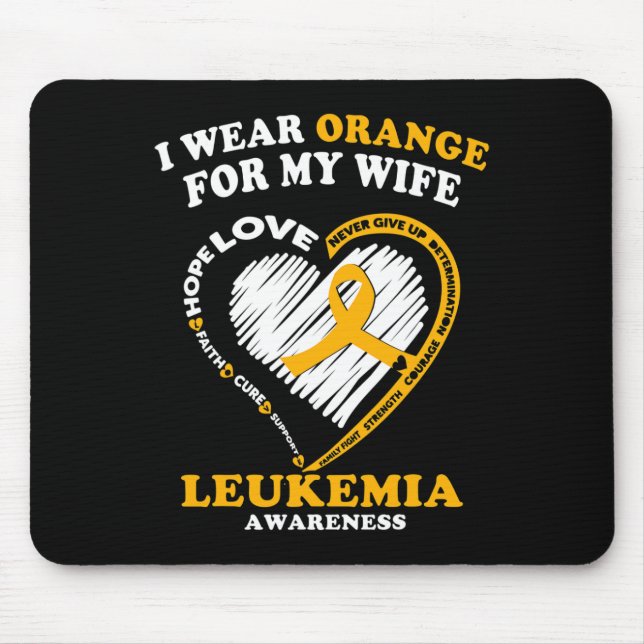 Mousepad Sensibilização para a Leucemia das Mulheres - Eu V (Frente)